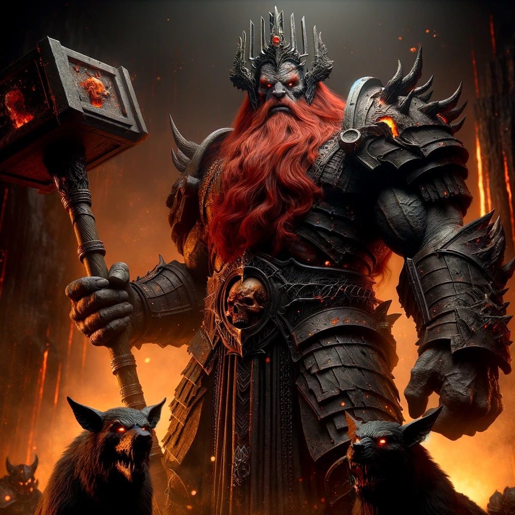 Duke Zalto, Fire Giant Lord - AI Generated Artwork - NightCafe Creator