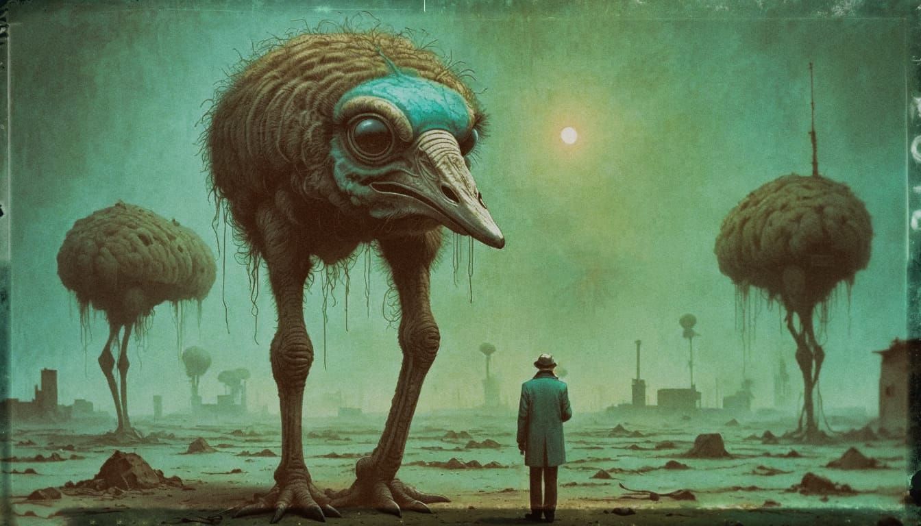 The Ostrich Realm - The land where dreams turn into lukewarm...