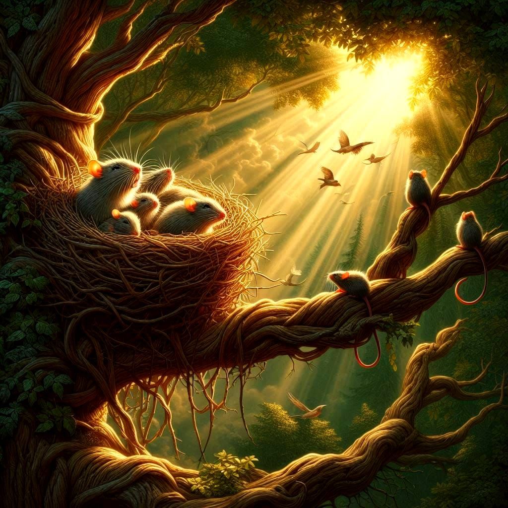 holiday home - mice family