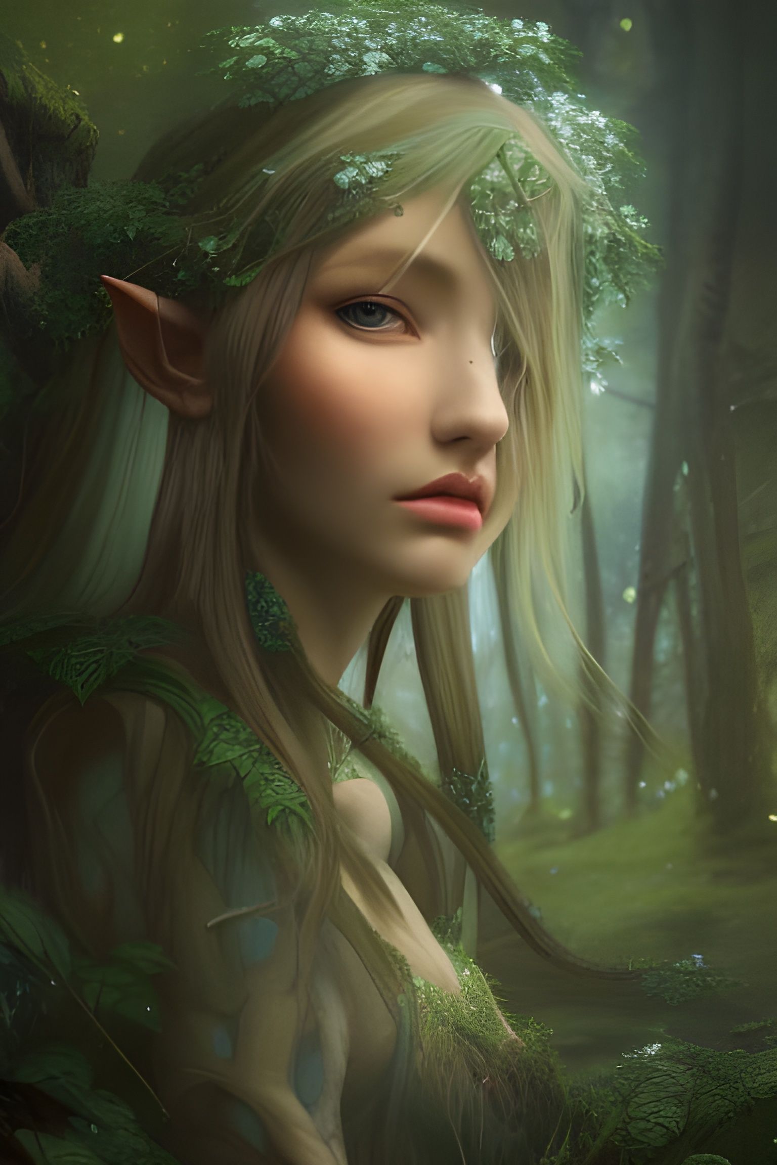 Forest Elf  by @Lucy