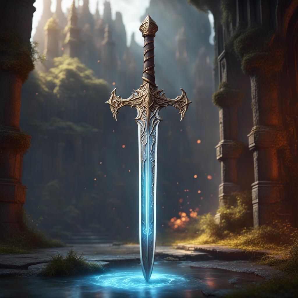 Dungeons and dragons magic sword item - AI Generated Artwork ...