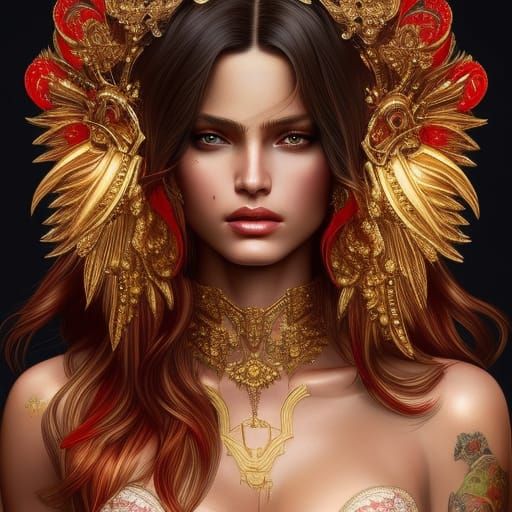 Red and Gold