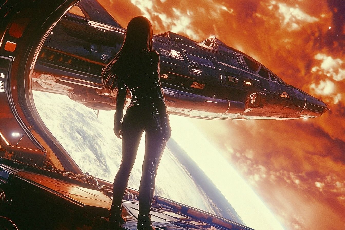 Watching the Spaceship Land