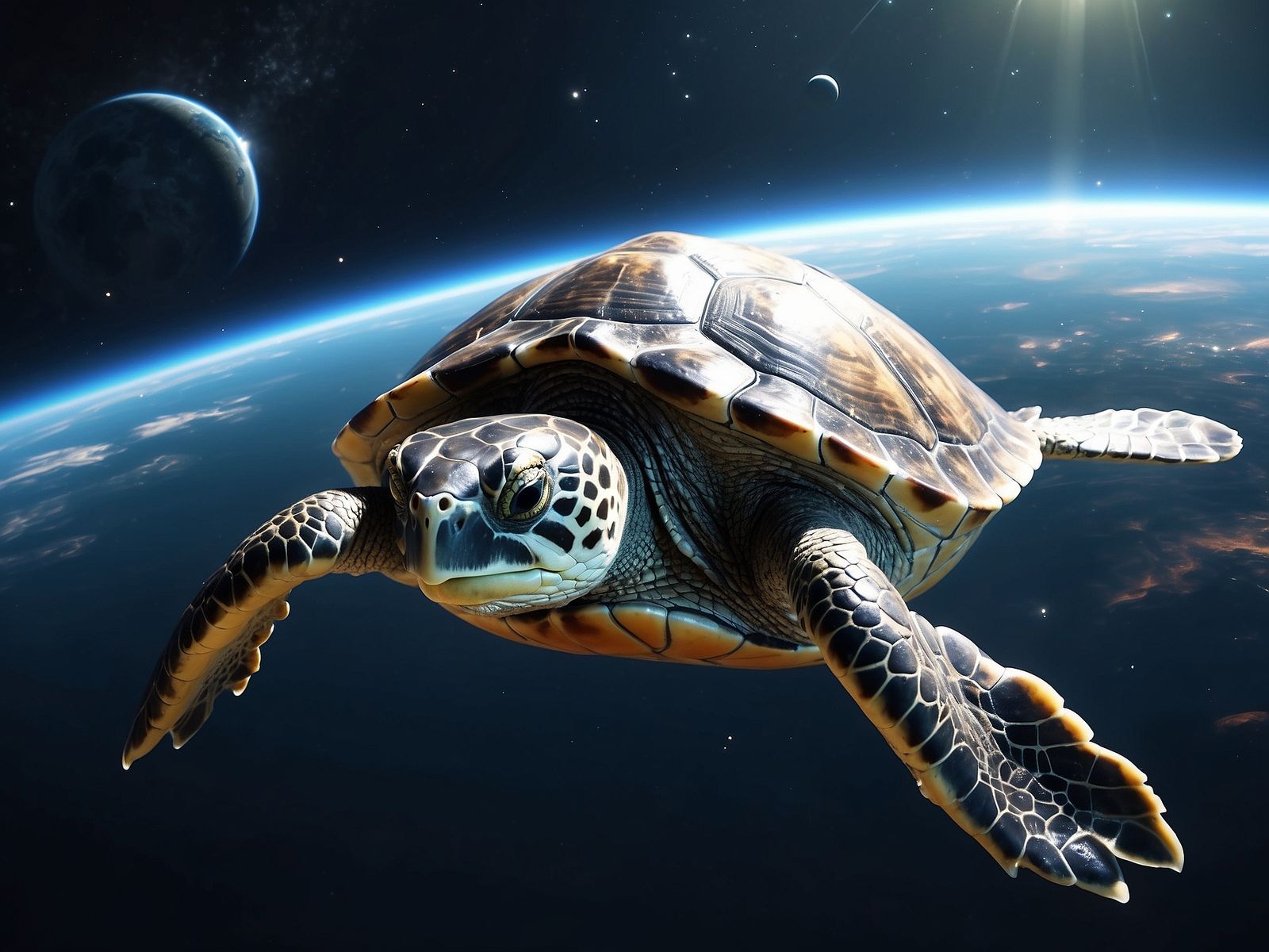 A Space Turtle