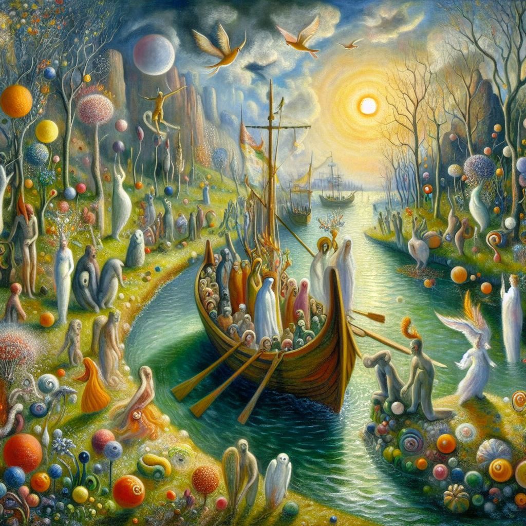 Boat carrying our dreams