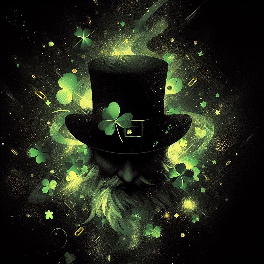 Minimalist Lucky Leprechaun