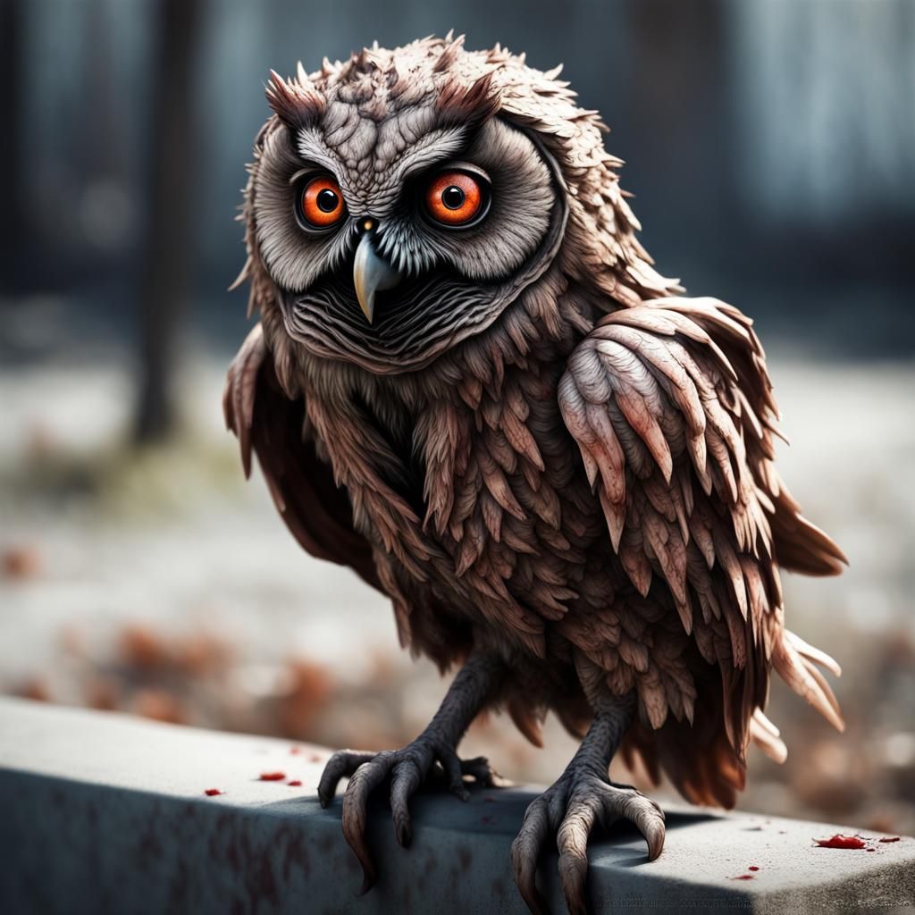 Zombie owl