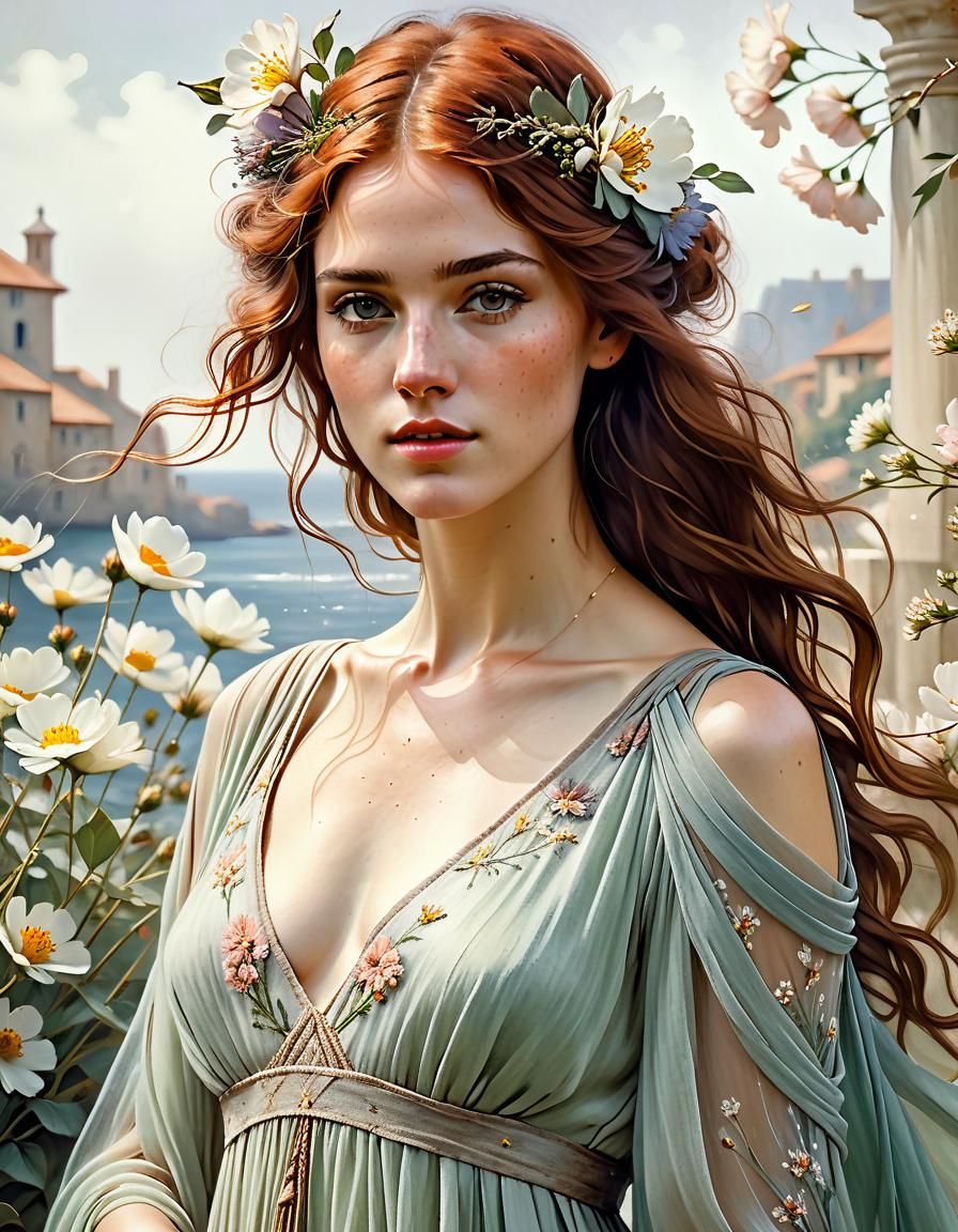 Youth is beautiful  by @Ai-zombie