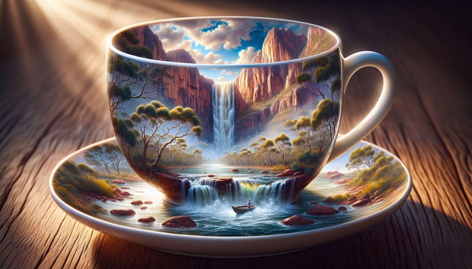 The outback teacup