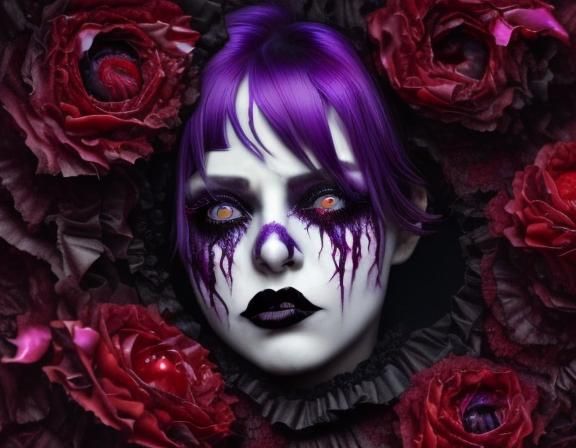 Rococo-Horrorcore LoRA SD8v Example 