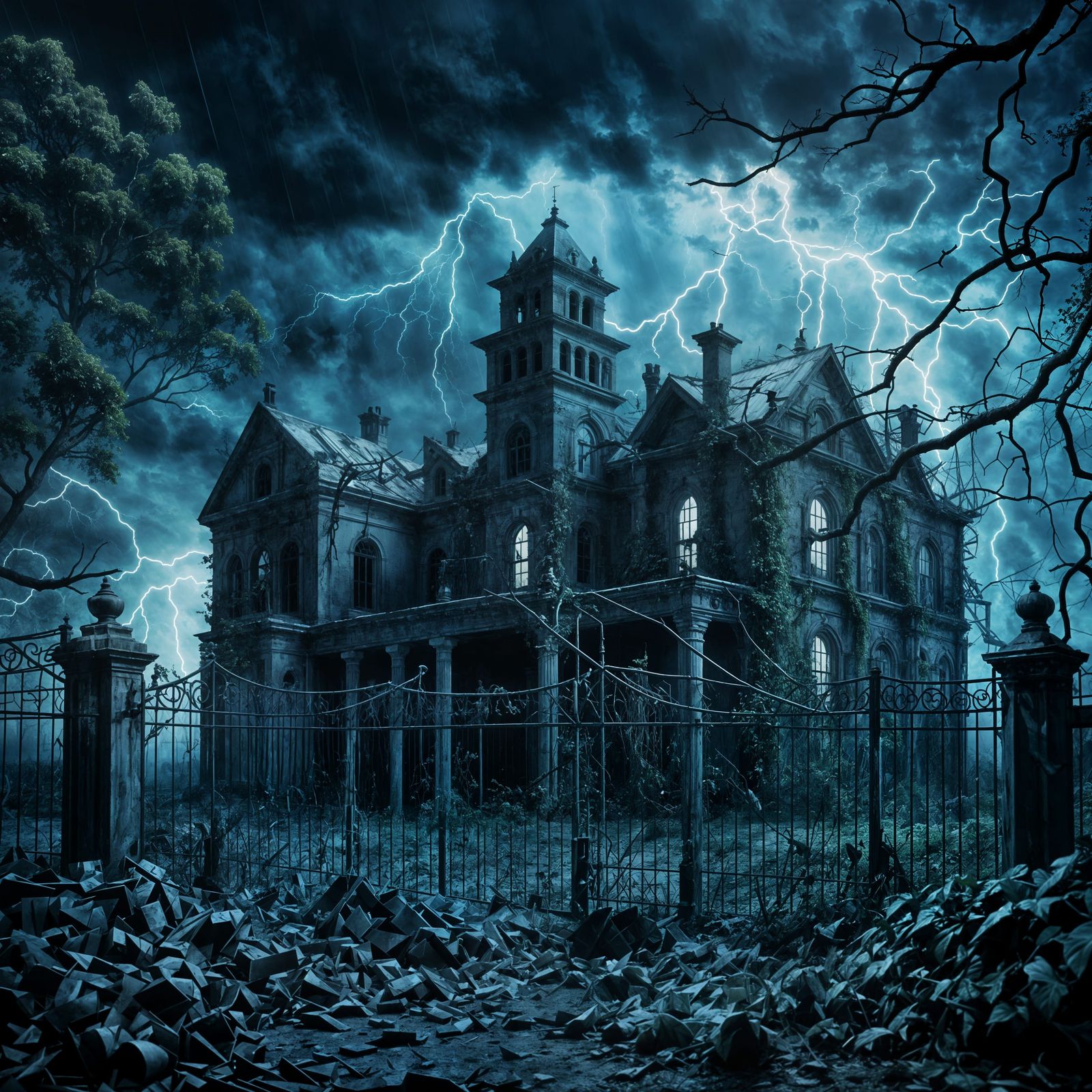 Haunted House V  by @TSharp 