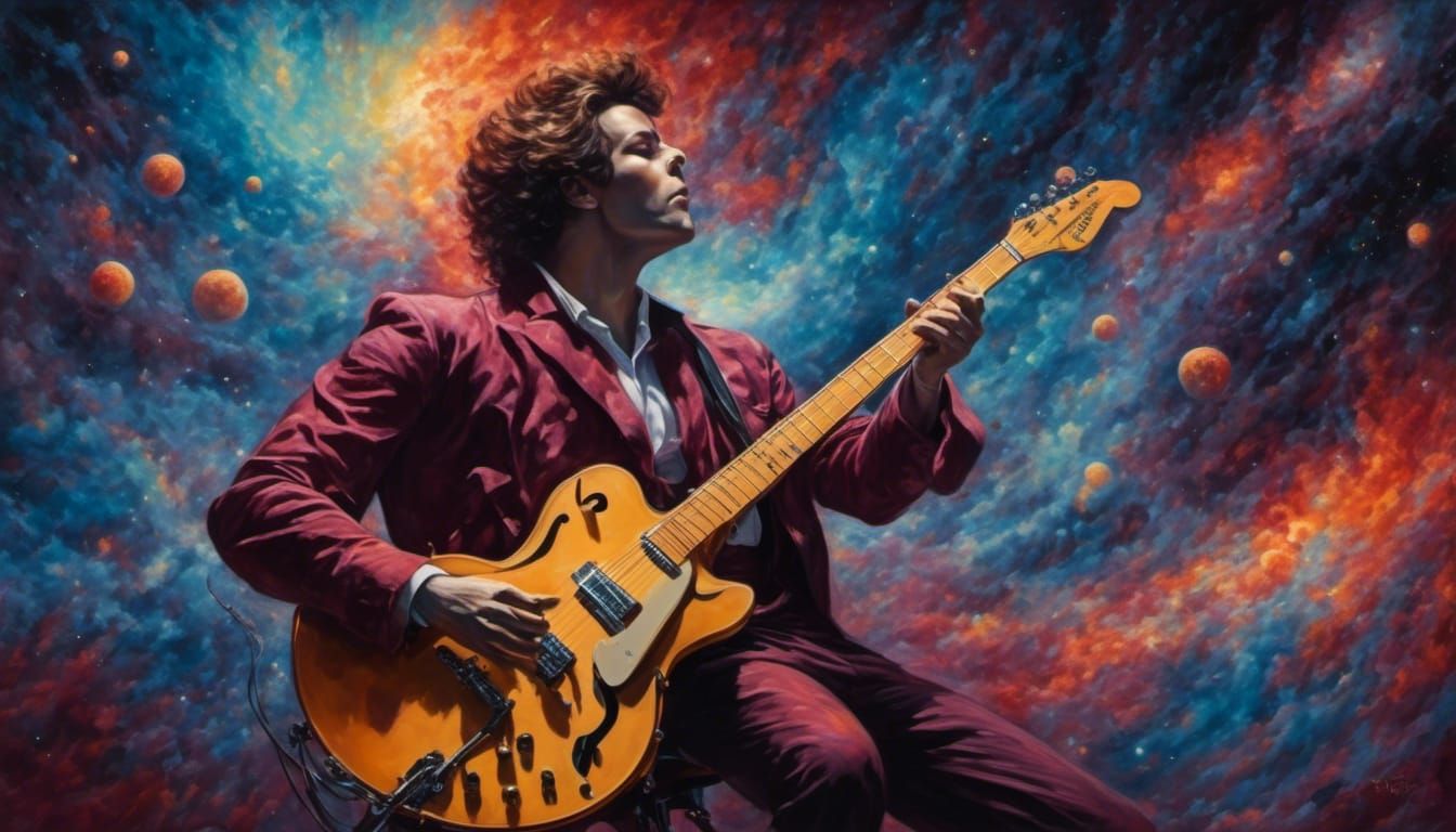 Beethoven at the Guitar Animation