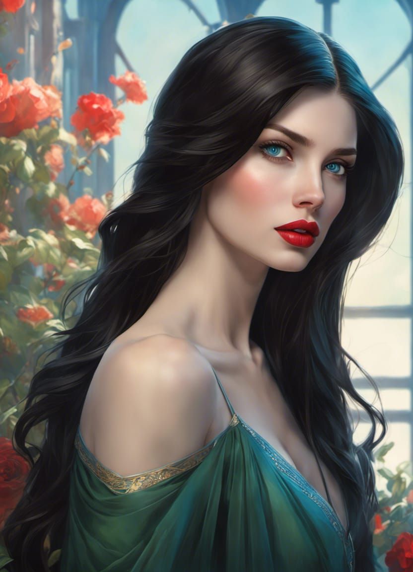 Portrait of a woman  by @JavilWoo