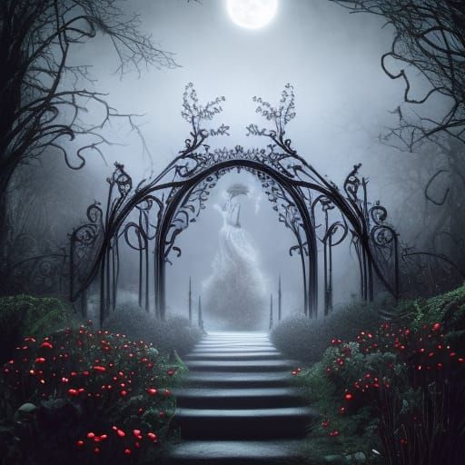 Gothic Flower Garden Arches