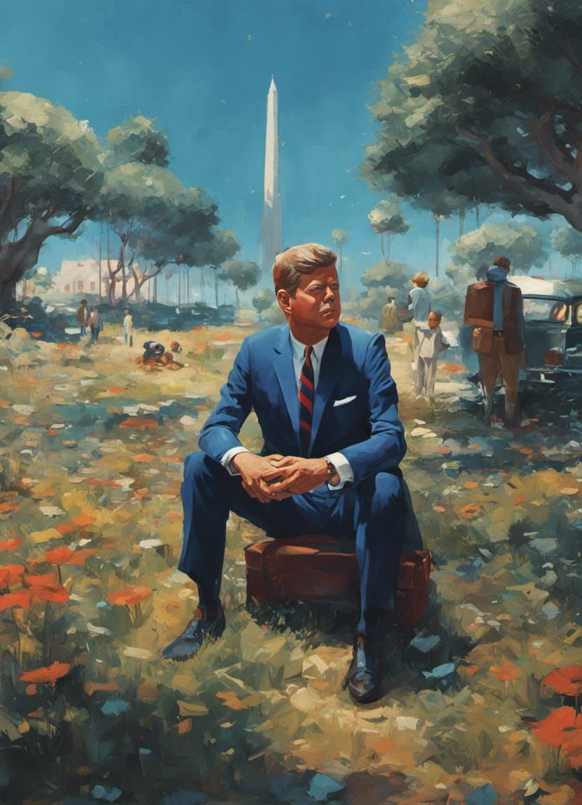 JFK - AI Generated Artwork - NightCafe Creator