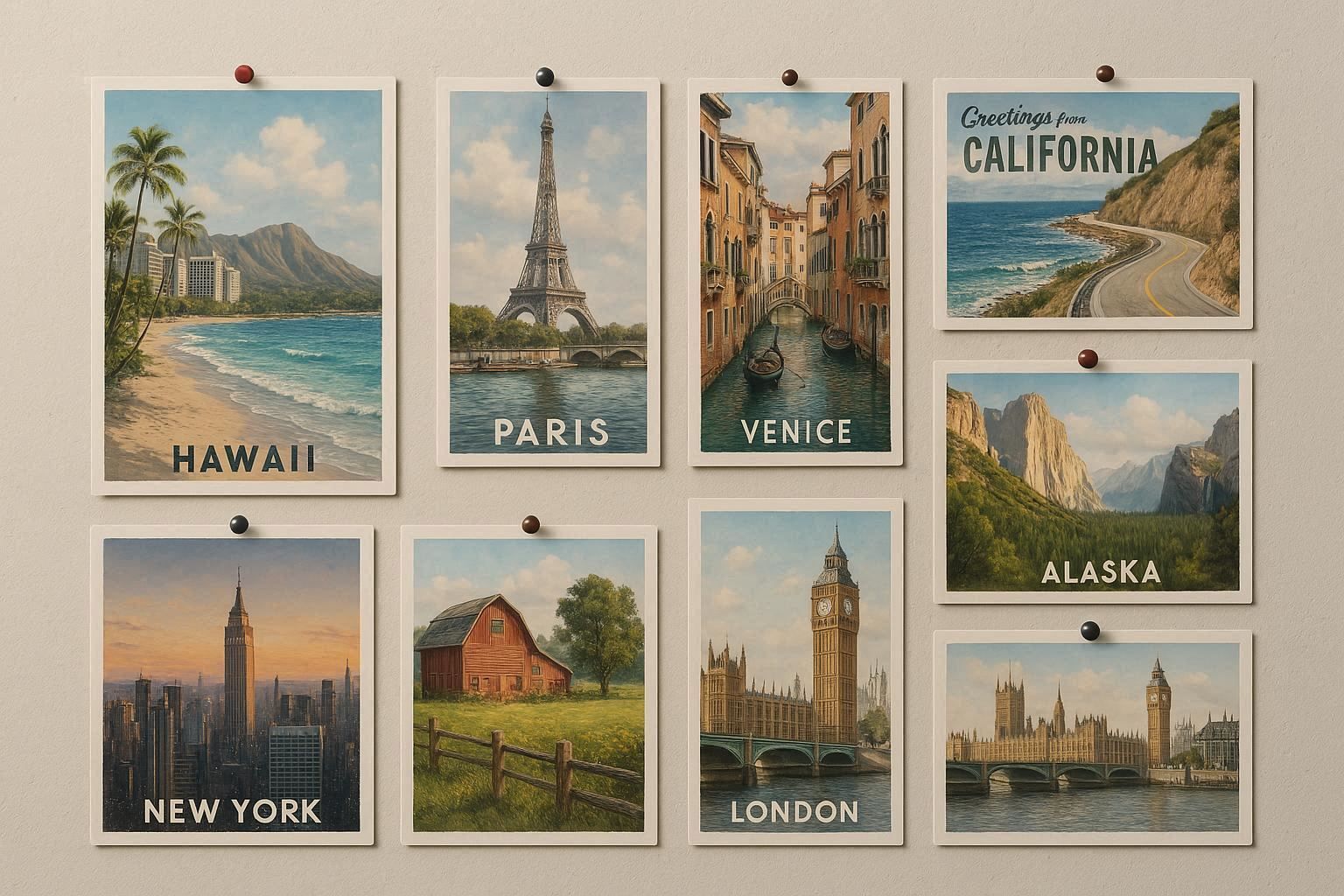 Paulie's The Collector Challenge - Postcard Collection