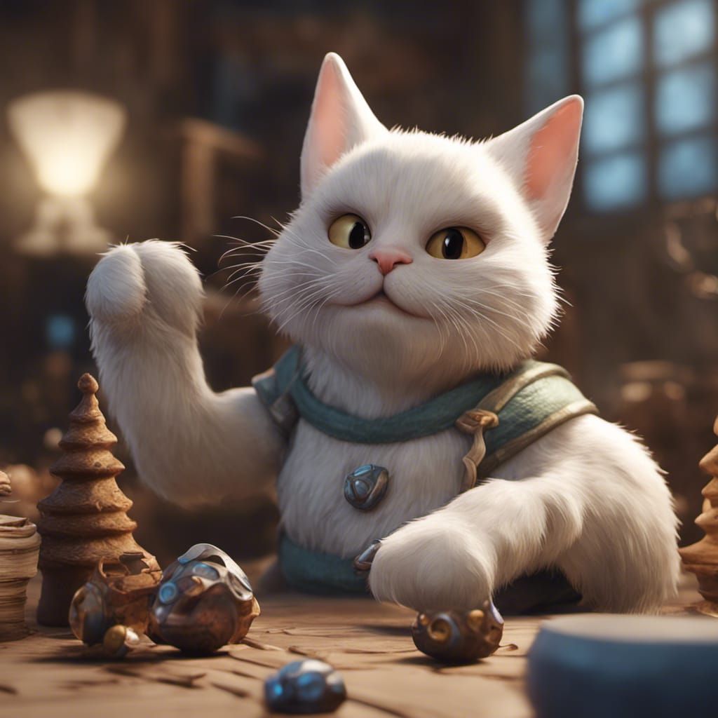crazy nail lady that likes gnombs has a cat and 3d prints