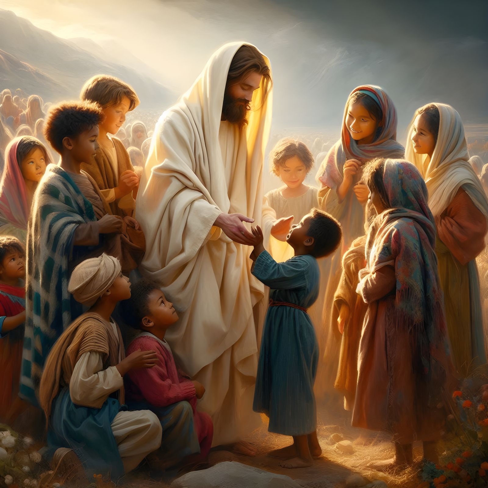 Suffer the little children to come unto me for of such is the kingdom of God! - Matthew 19:14