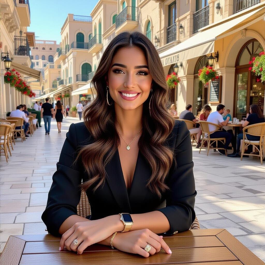 Fairy Holding Baby's Hand in Forest, Realistic Style