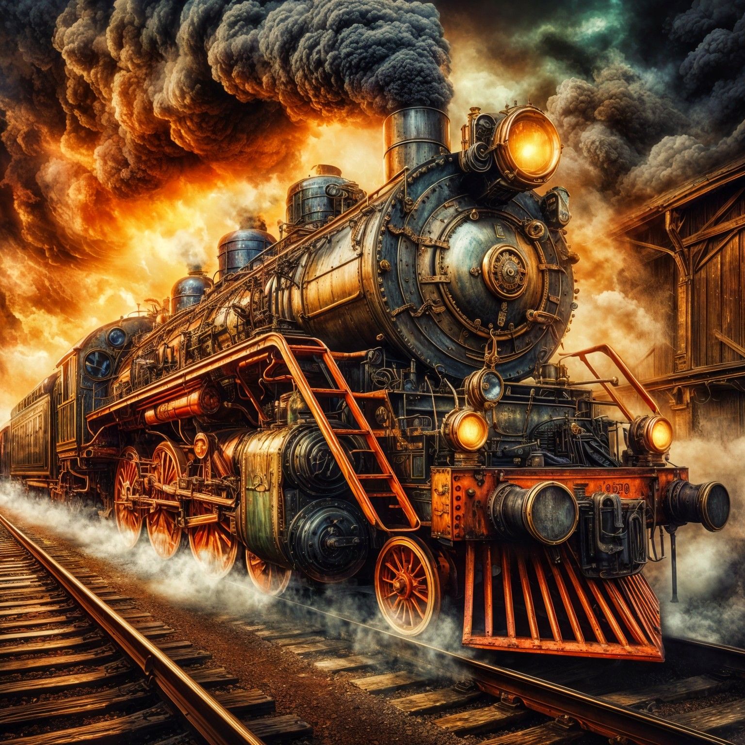 Steamy Journey   by @raspfan