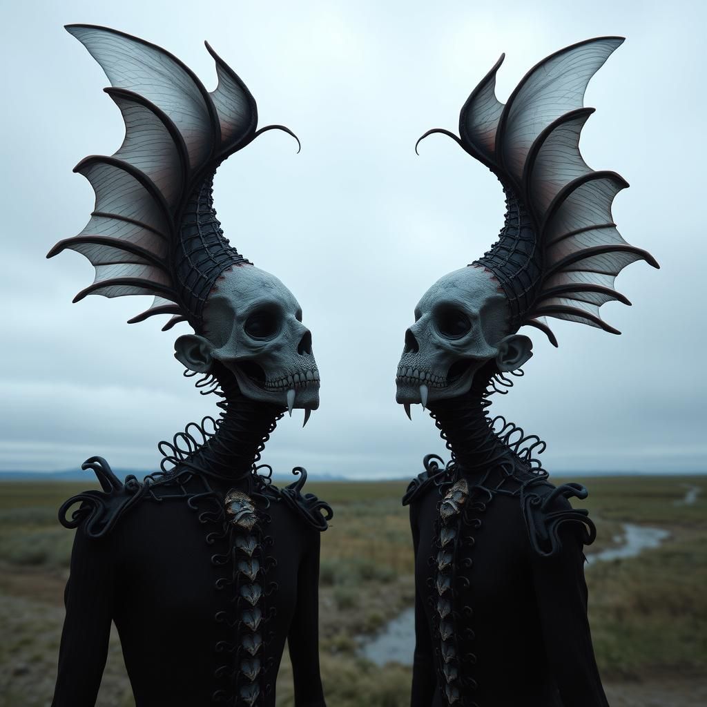 Surreal Dreamscape Inspired by Max Ernst