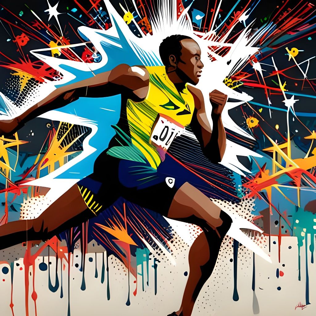 Usain Bolt  by @iAN