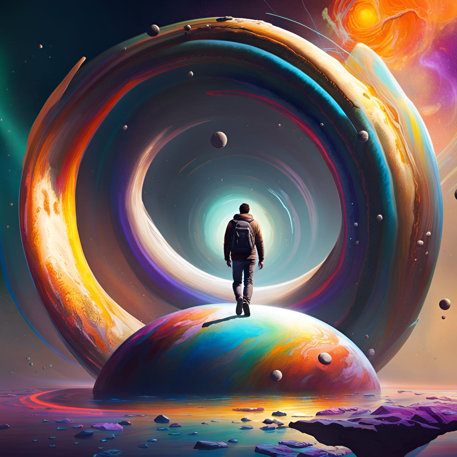 Light-years to everywhere.