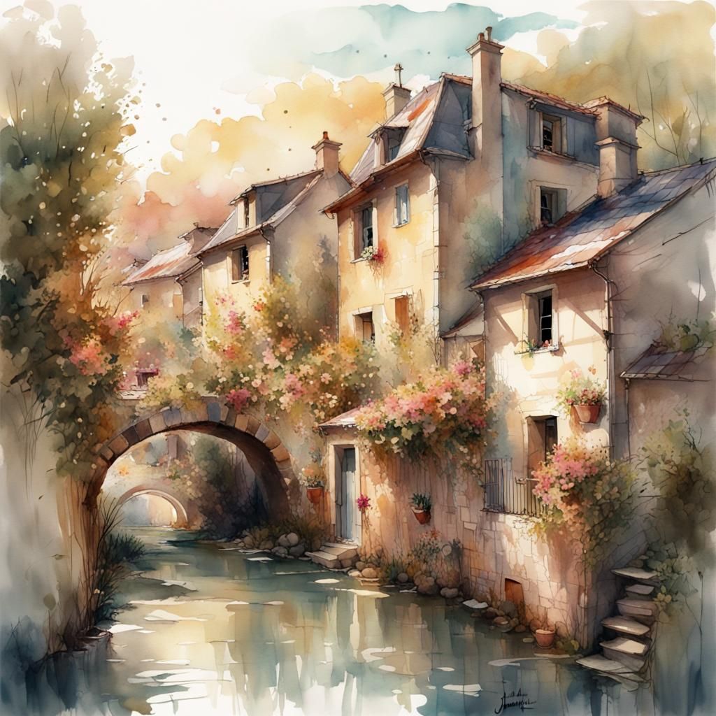 French village