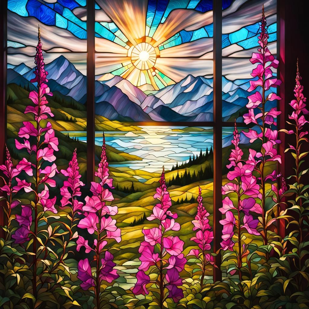 Alaskan Fireweed