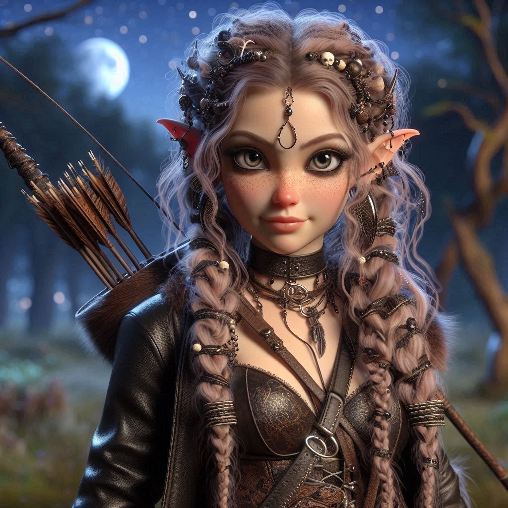 Shilandra- Elven Huntress