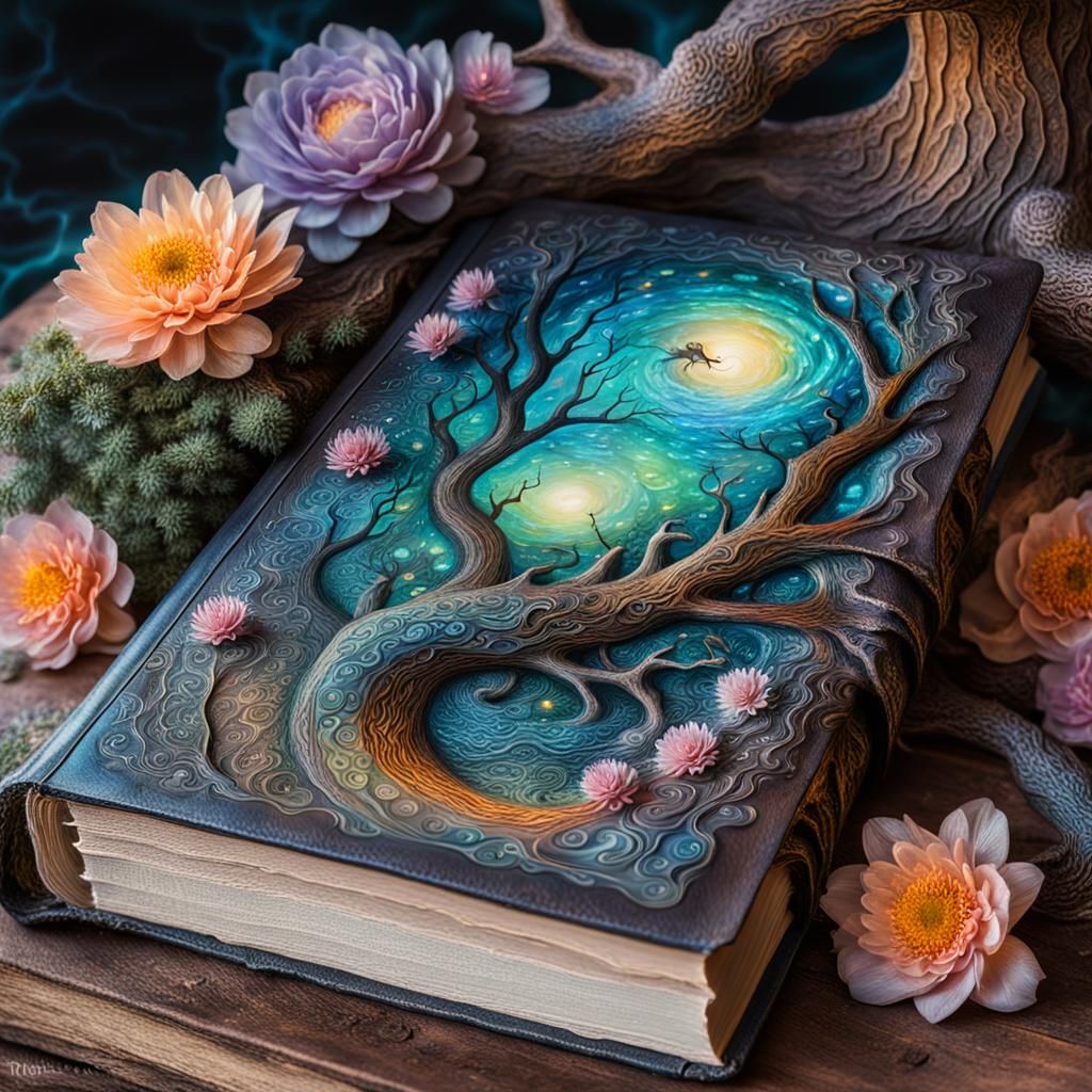 A Fantasy Book Cover  by @Maximus_Creativus
