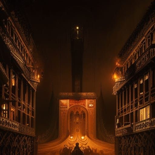 Dark Transmission AI Generated Artwork NightCafe Creator