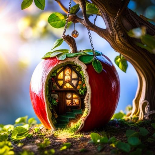 A Home in the Orchard  by @Riley Snow