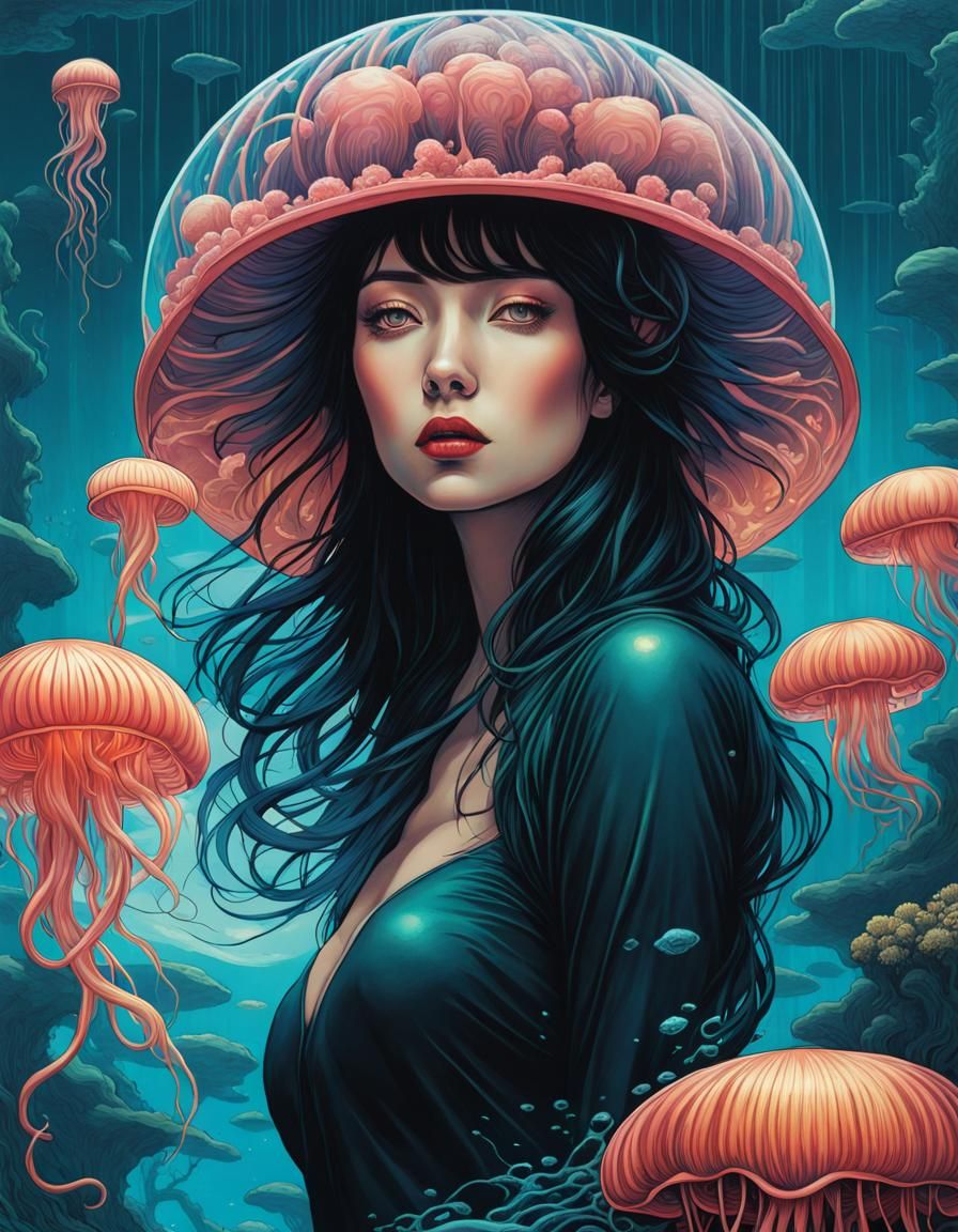 JellyHead AI Generated Artwork NightCafe Creator