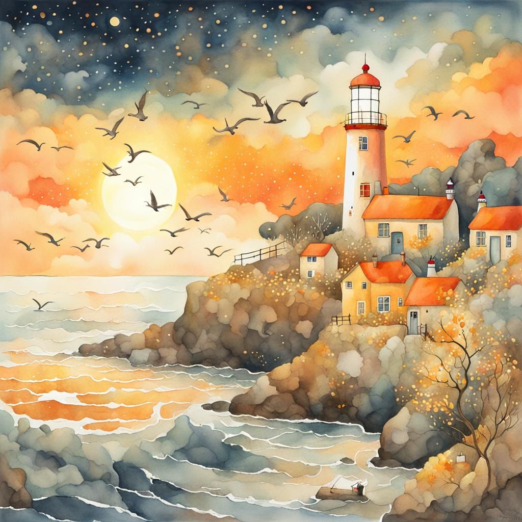 Lighthouse  by @Maria