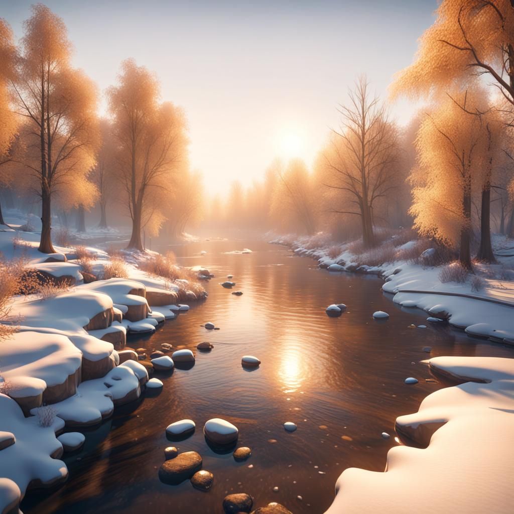Winter Riverscape 2