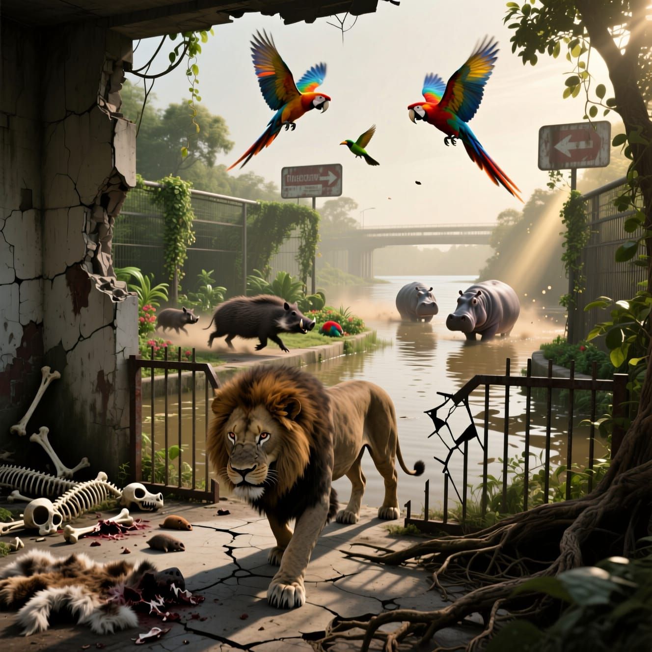 Earth after People: Zoos