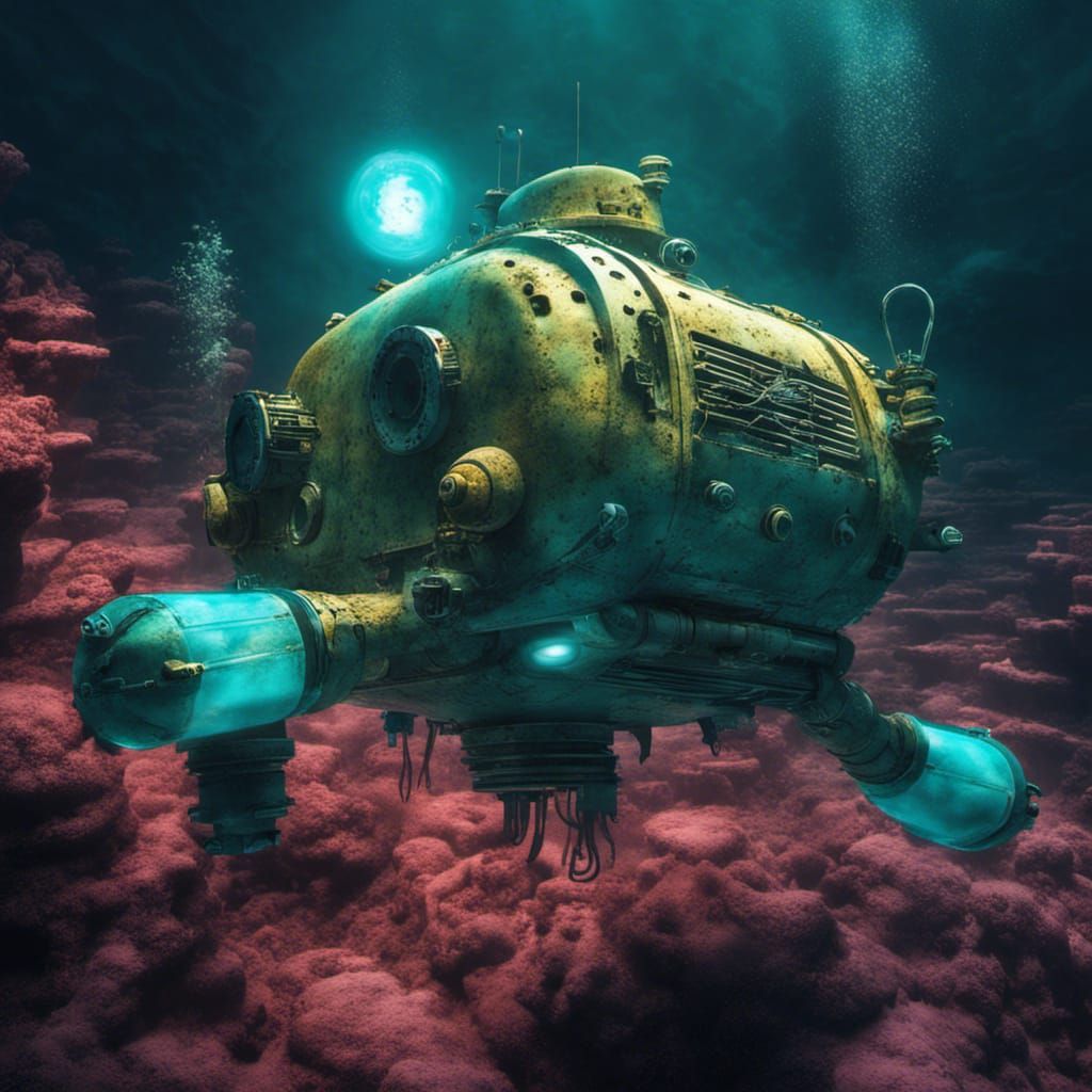 Submersible Robot - AI Generated Artwork - NightCafe Creator