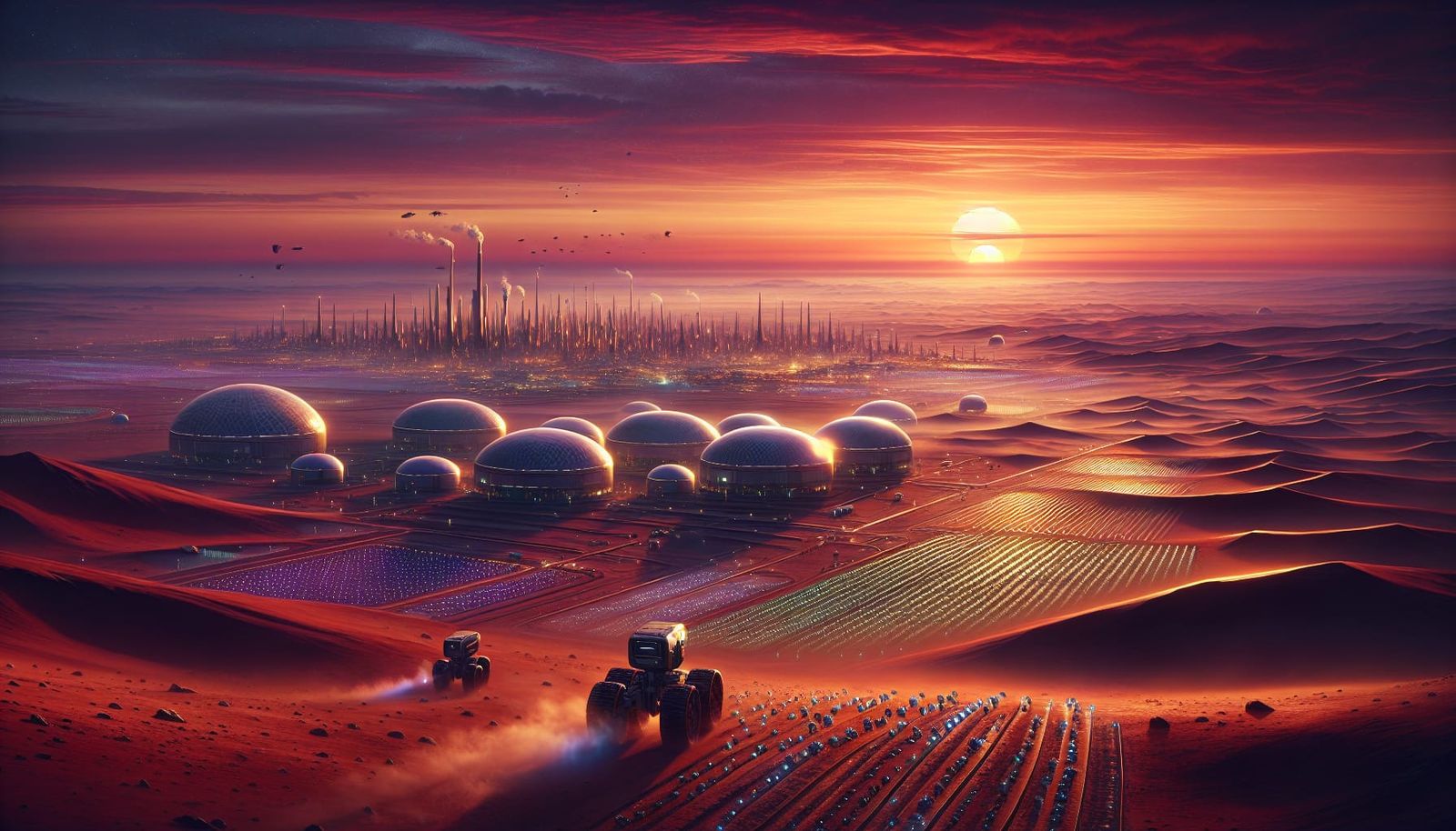 Martian Farming  by @JeepBB