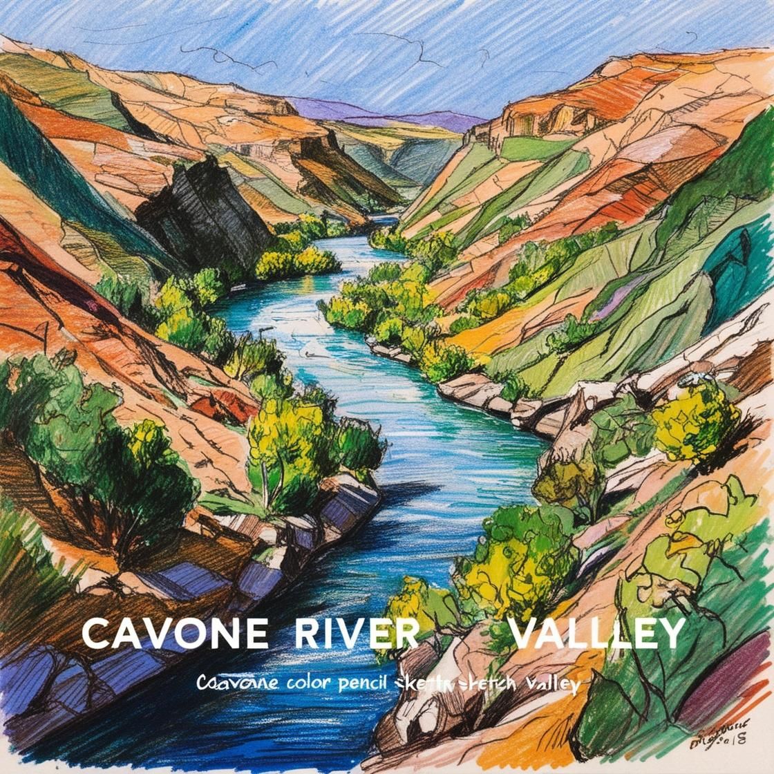 Cavone River Valley