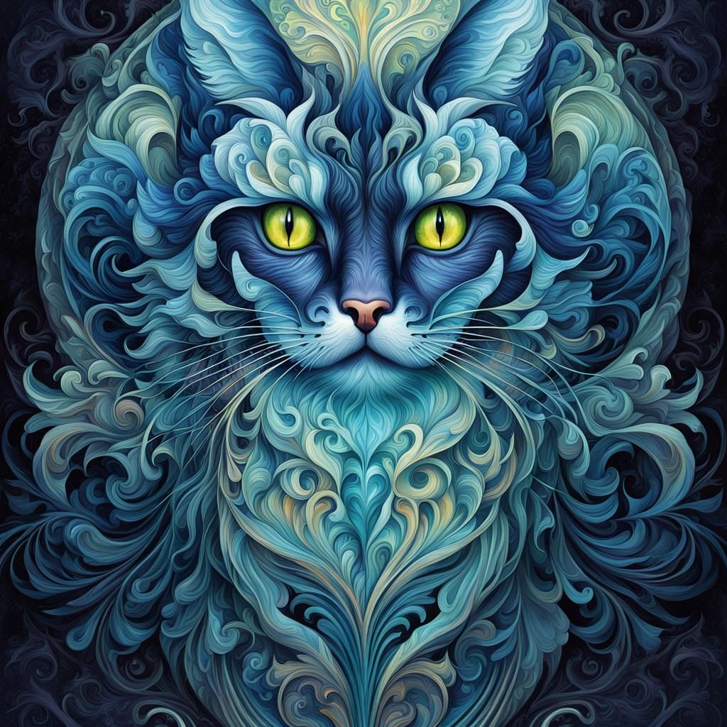 gorgeous cat - AI Generated Artwork - NightCafe Creator