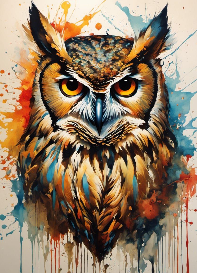 Splash owl