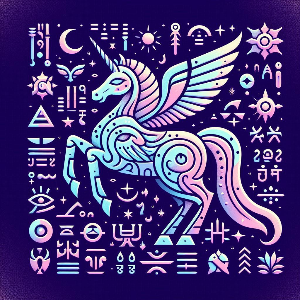 Hieroglyphics Unicorn