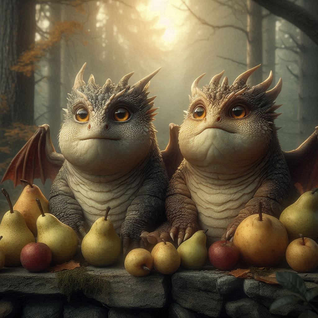 Pear Dragons