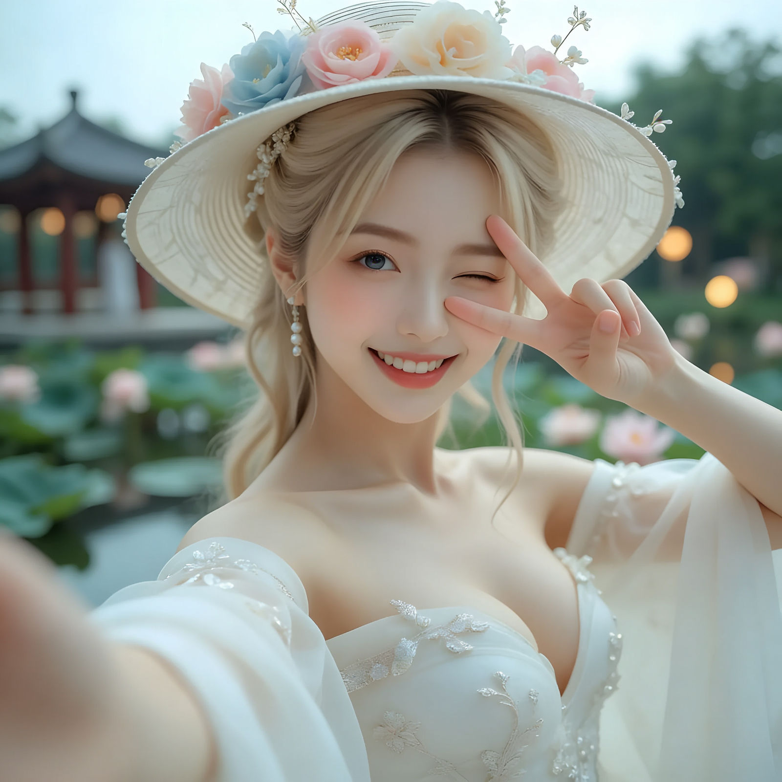 Yuzuki: Lily Pond (4 Angles)