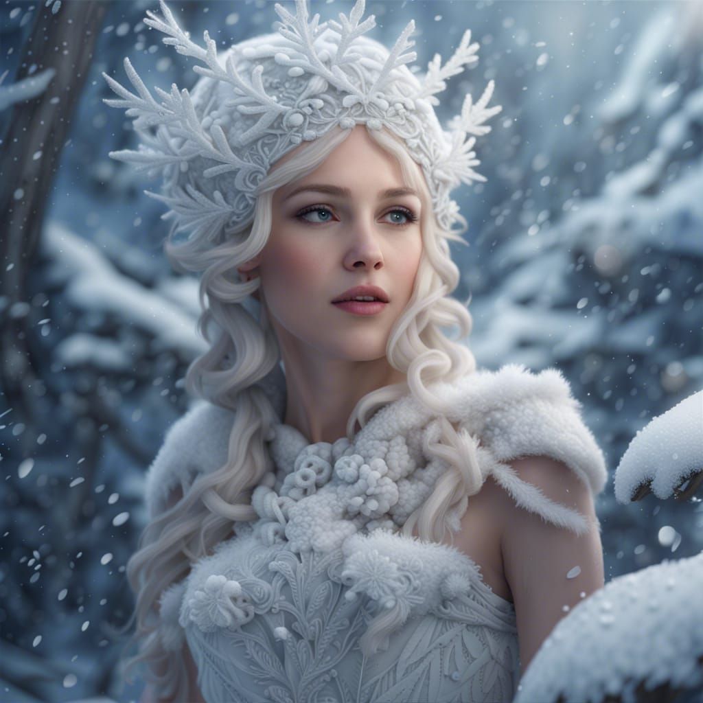 Snow Queen  by @Ghosty