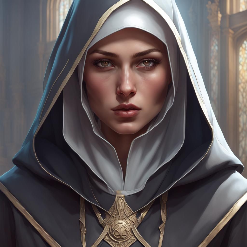 Warrior Nun - AI Generated Artwork - NightCafe Creator