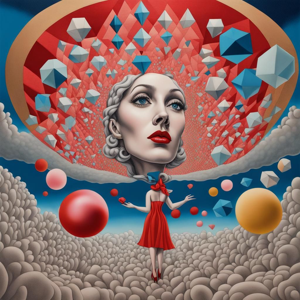 Lucy in the sky with diamonds AI Generated Artwork NightCafe Creator