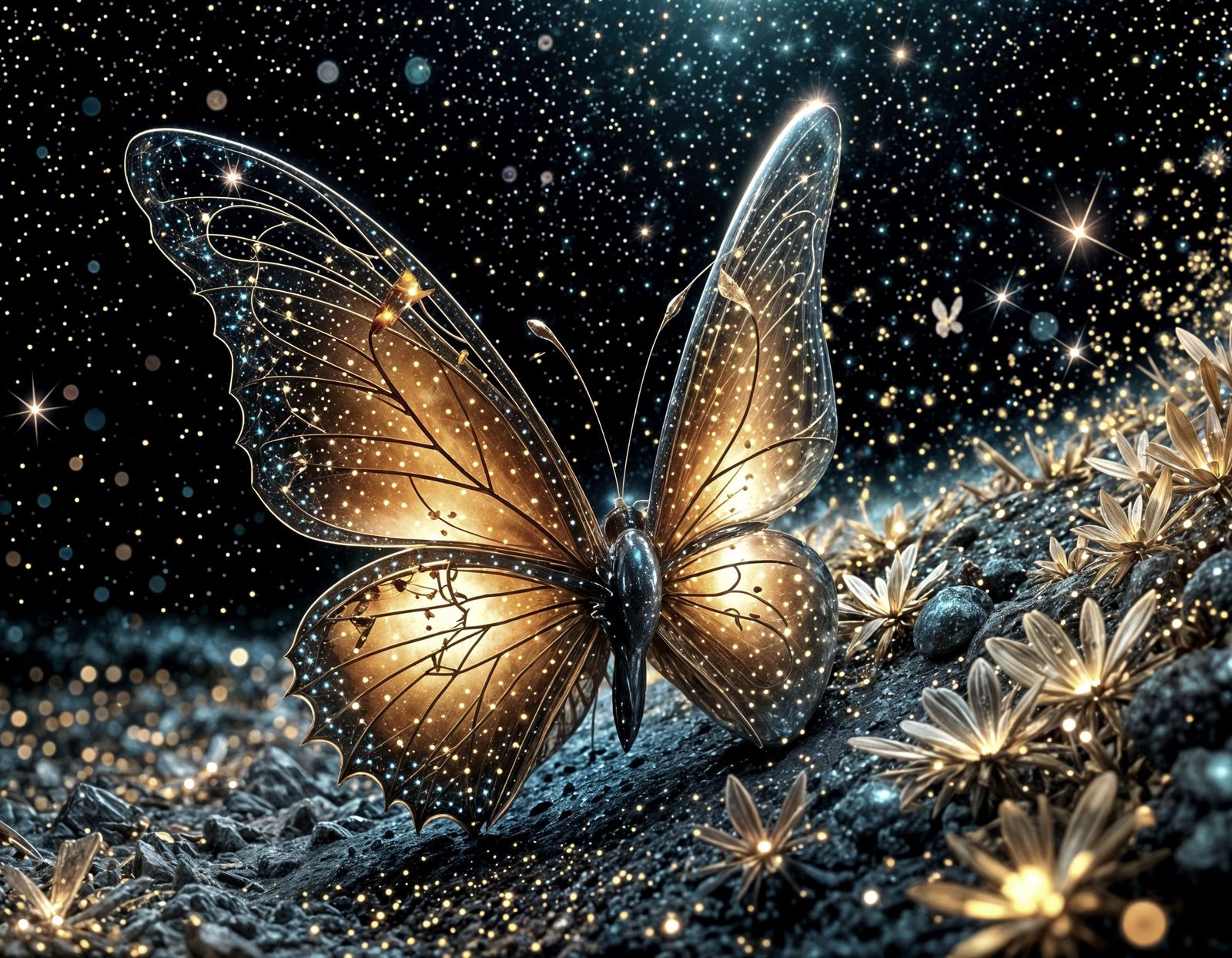 Stellar butterfly  by @Algo Rastins