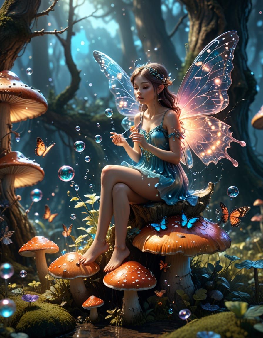 Bubble fairy  by @Gonnutzie